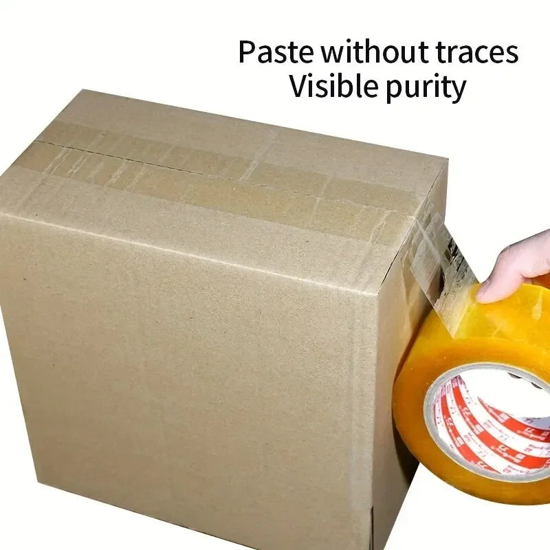 10/1 Pcs Transparent Yellow Transparent White Tape for Express Packaging of Large Rolls and Thick Box Sealing Yellow Tape